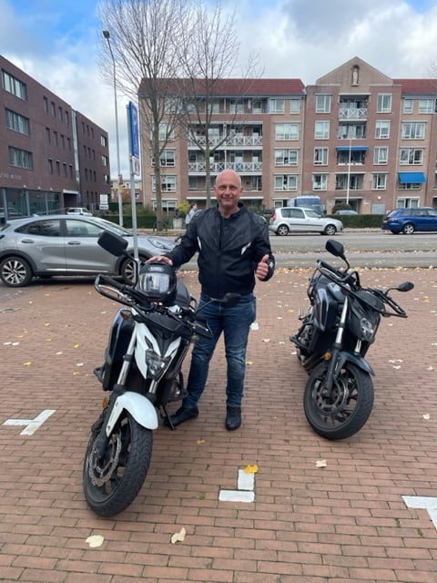 Motor rijles Rotterdam